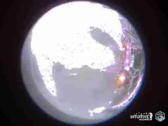 美国“奥德修斯”着陆器“艰难登月”捕捉月球表面最新<em>图像</em>