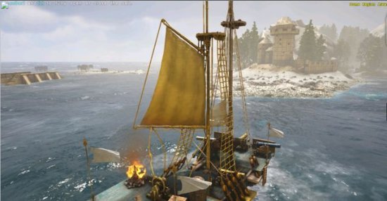<em>Steam沙盒游戏推荐</em>,海盗游戏《ATLAS》老外打劫商船不讲道义