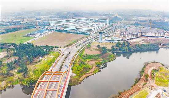 江津：团结湖数字经济产业园建设加速推进