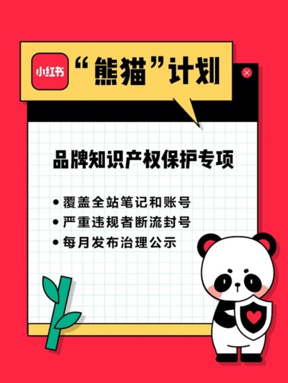 小红书启动品牌保护“熊猫计划” 严打涉假冒引流<em>营销</em>号