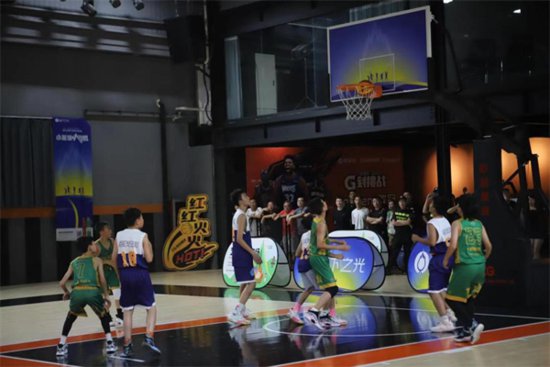 2023年“极下之光”北京小篮球联赛暨夜京城青少年篮球赛揭幕