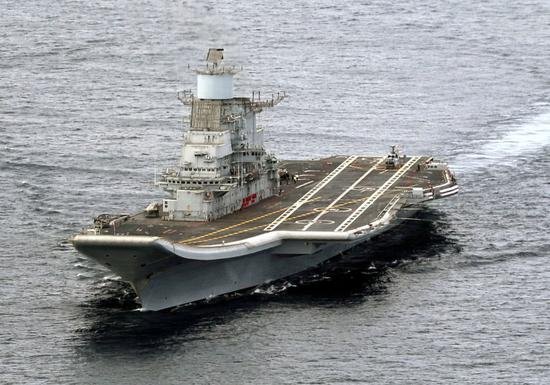印度海军参谋长谈<em>中国航母</em>：印军仍将保持优势地位