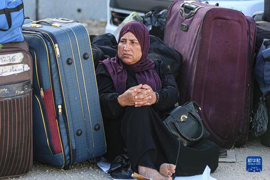 部分滞留在<em>埃及的</em>巴勒斯坦人准备返回加沙地带