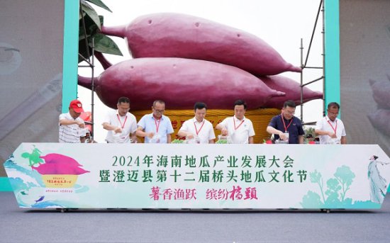 <em>海南澄迈</em>举行第十二届桥头地瓜文化节
