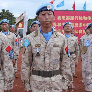中国第十三批赴南苏丹（瓦乌）维和部队全体官兵获联合国“和平...