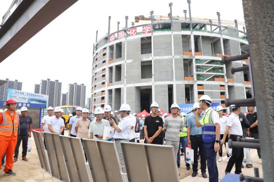 赣州市建筑施工安全生产观摩会在中国化学江西公司举行
