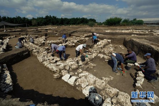 以色列发现5000年前<em>迦南</em>古城遗址