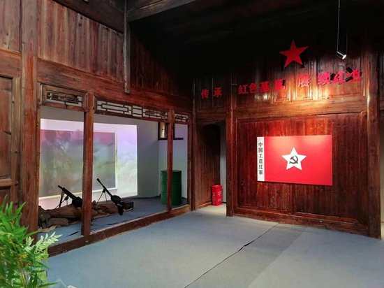 井冈山革命根据地吉安西区纪念馆更新改造迎新年