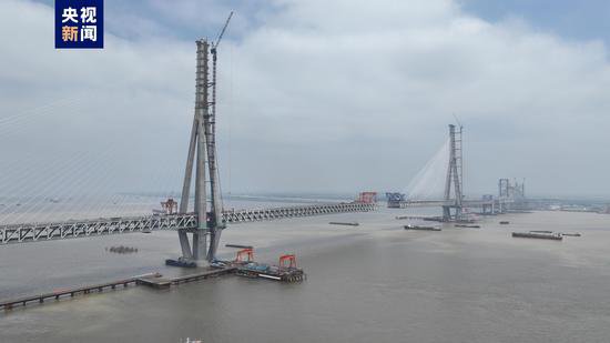 预计6月合龙！<em>常泰</em>长江大桥常州侧主体工程完工