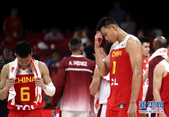 中国男篮不敌委内瑞拉无缘<em>篮球世界杯</em>16强
