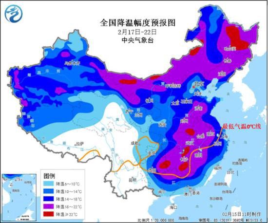 2月17日至22日将有寒潮来袭，对广东有何影响？