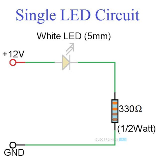简易LED电路DIY<em>教程</em>
