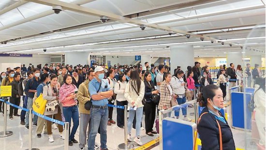 昆明机场口岸入境旅客大幅增长