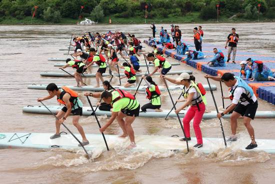 2024绿水青山中国休闲运动挑战赛在广西平乐举行
