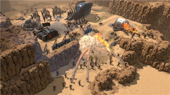 RTS新作《星河战队：人类指挥部》发布新预告片
