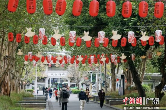 深圳南头古城举办创意活动迎新春