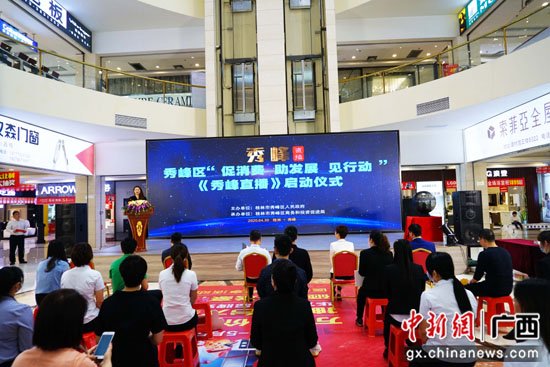桂林启动“线上商城+带货直播”促进消费助力企业渡难关