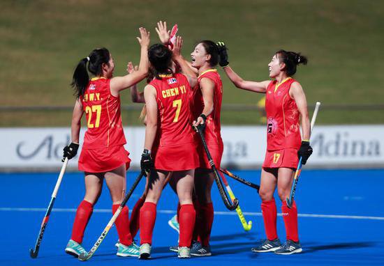 中国女曲邀请赛战胜澳大利亚队