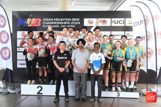 亚洲山地自行车锦标赛 贵州健儿助力中国队夺首金