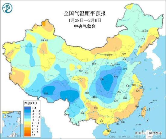 春节前大范围持续性雨雪冰冻来袭 10省将出现暴雪或大暴雪