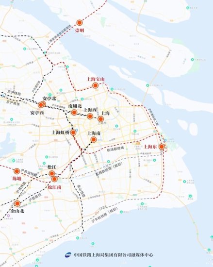 最新！上海又一座火车站要来了！火车+地铁+公交<em>无缝衔接</em>，你...