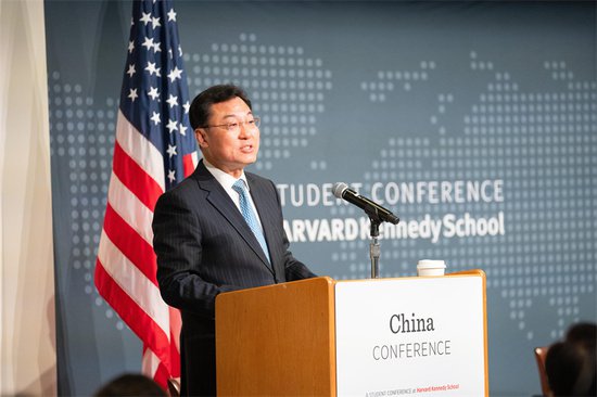 中国驻美大使谢锋：民主不是装饰品，不是搞花架子，而在于解决...
