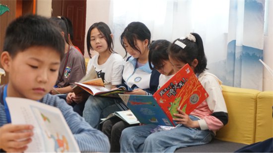于都县沙心乡开展“世界读书日”志愿服务活动