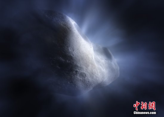 韦布望远镜在罕见彗星上发现水