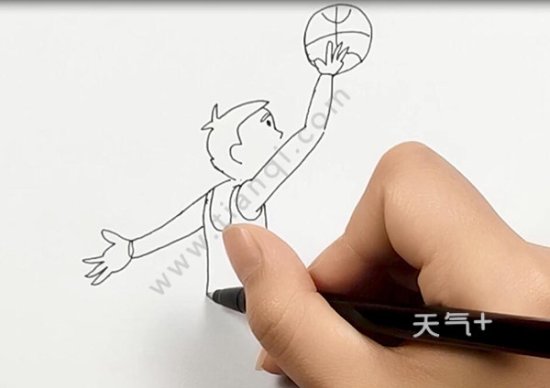 篮球运动员<em>怎么画</em> 投篮球的人<em>怎么画图片</em>