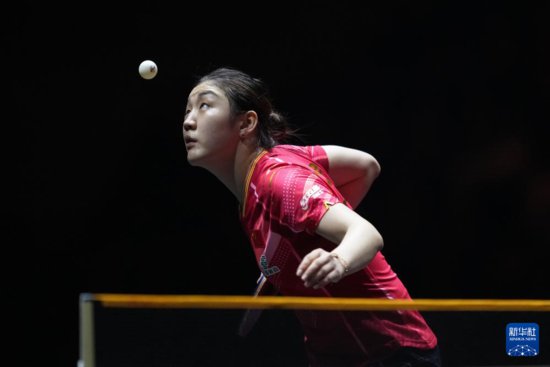 乒乓球——WTT女子总决赛：<em>陈梦</em>晋级半决赛