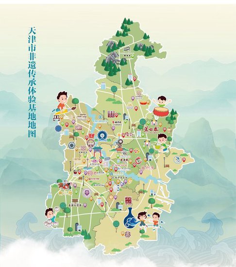 春节打卡好去处<em> 天津市</em>56家非遗体验基地地图上线