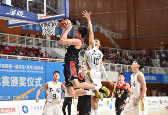 中国篮球的希望在这里！学青会男篮赛场年轻队员表现亮眼