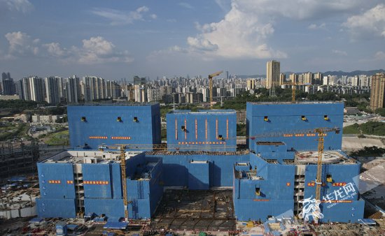 烈日·坚守 |<em> 重庆</em>九龙坡区人民医院迁建项目主体结构已完成95%