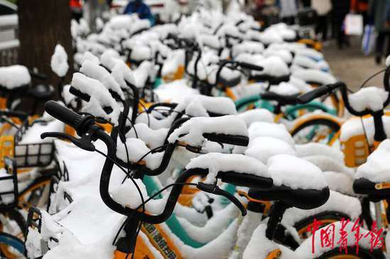北京龙年新春的第一场雪