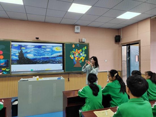 安化县思源实验学校开展四月份网络联校交流活动