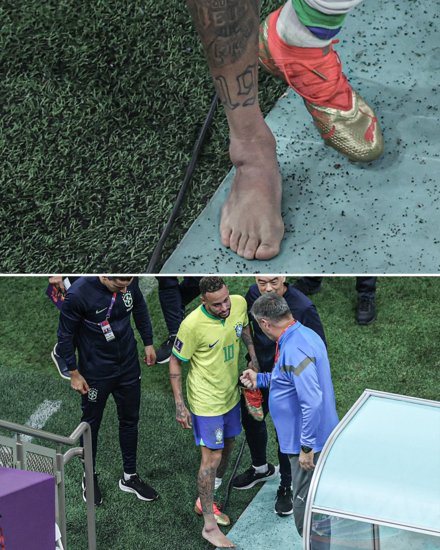 外媒：因<em>脚踝</em>伤势，内马尔缺席对阵瑞士队小组赛