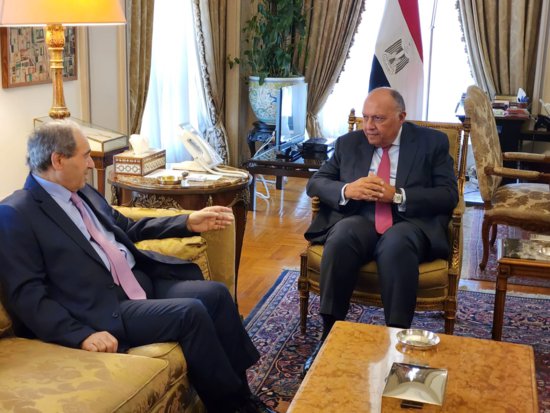 <em>最新</em>和解迹象！外媒：时隔10余年，叙利亚外长首次正式访问埃及