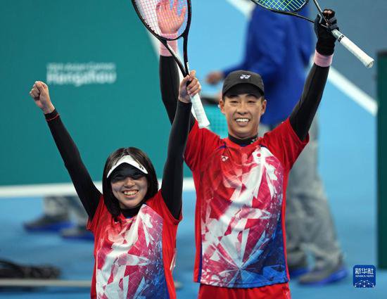 软式网球——混合双打：日本队包揽冠亚军