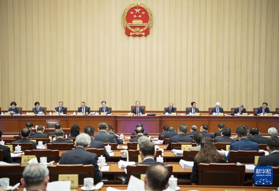 十四届全国人大常委会第九次会议在京举行