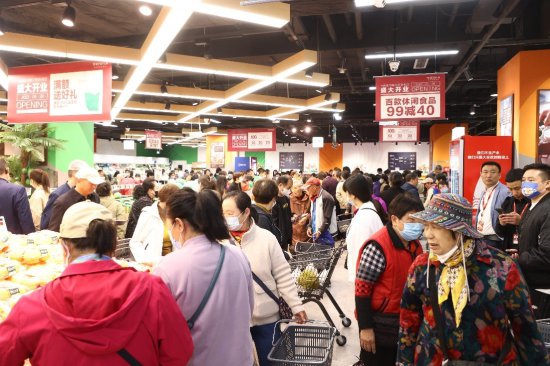 五一前夕京东七鲜双店同开 首家七鲜超市进驻北京顺义