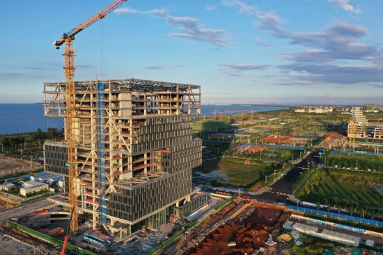 海南国际能源中心大厦预计今年年底竣工验收