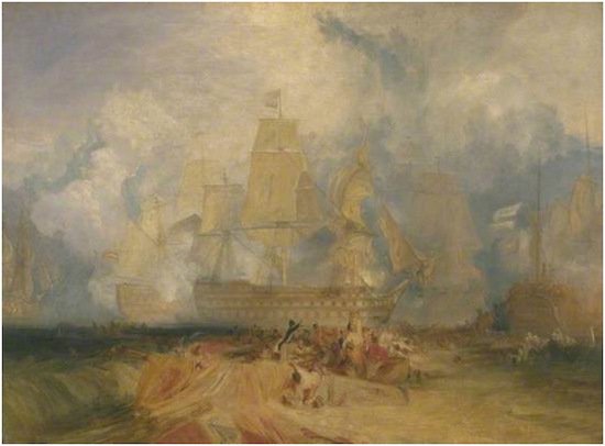 蒸汽时代<em>的伤感</em>与挽歌，透纳绘画里的海上巨舰