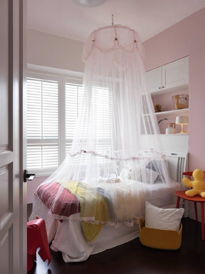 89平简约风二居室简单舒适，给女儿建立一个温馨有爱的房间