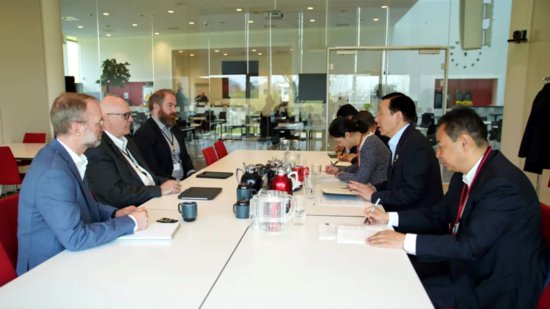 中国全球能源<em>互联网</em>发展合作组织代表团访问哥本哈根