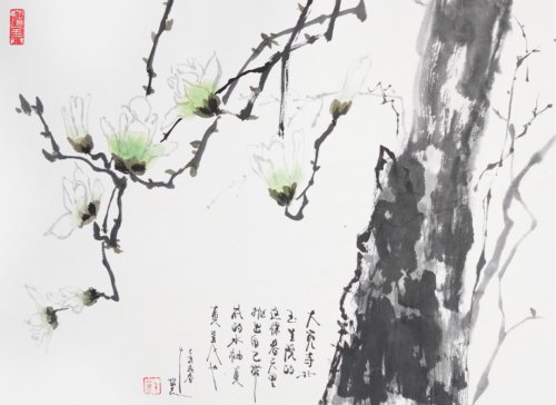 “薪传——王广才刘曦林千黛中国画联展”在东莞观音山展出