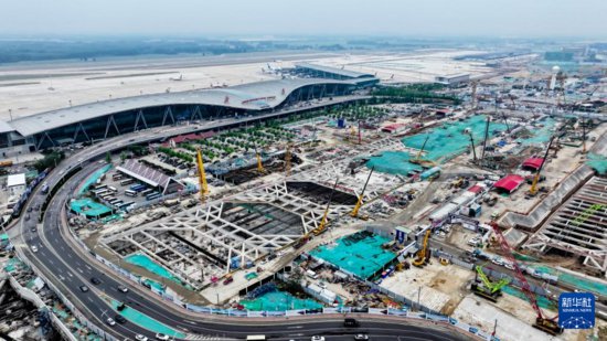 济南遥墙机场综合交通枢纽工程稳步推进