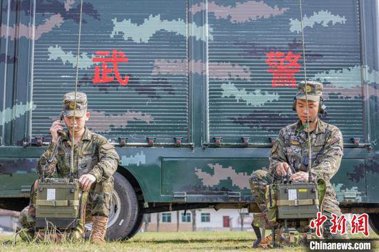 广西武警通信专业官兵强化训练提升保障能力