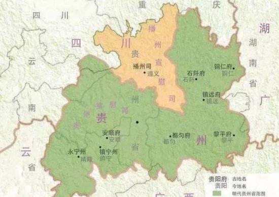 四川与贵州之间的换地，四川省的6个县，为何划入了贵州省？