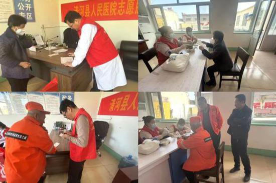清河县人民医院开展志愿健康义诊活动