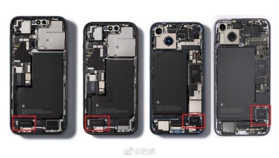 iPhone 14 Plus震动马达面积惊人，安卓几无一款能比，游戏手机...